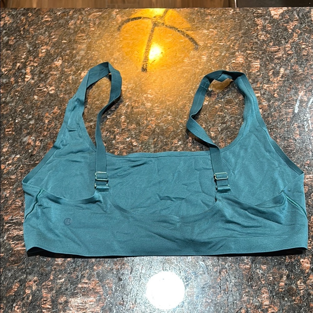 Lululemon Teal/Green Bralette Size Medium
